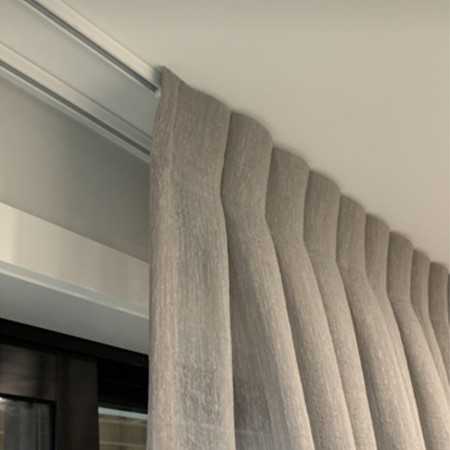 TENDA A PIEGHE FISSE - MISTO LINO