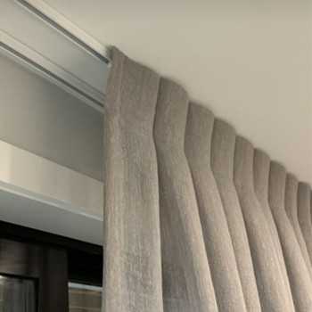 TENDA A PIEGHE FISSE - MISTO LINO