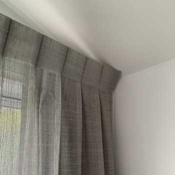 TENDA A PIEGHE FISSE - MISTO LINO